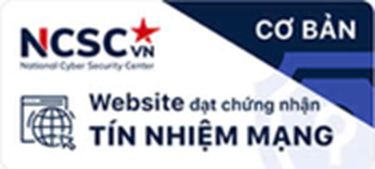 Website đạt chứng nhận tín nhiệm mạng